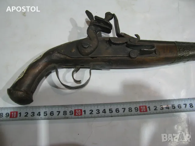кремъчен капсулен пистолет, снимка 2 - Антикварни и старинни предмети - 49510074
