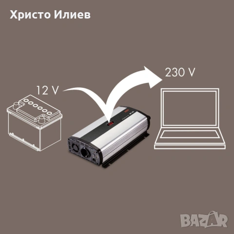 AEG SW 600 Инверторен 600W преобразувател на напрежение, снимка 10 - Друга електроника - 53173410