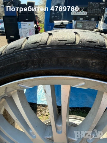 Джанти с гуми 20 цола , снимка 3 - Гуми и джанти - 54115893