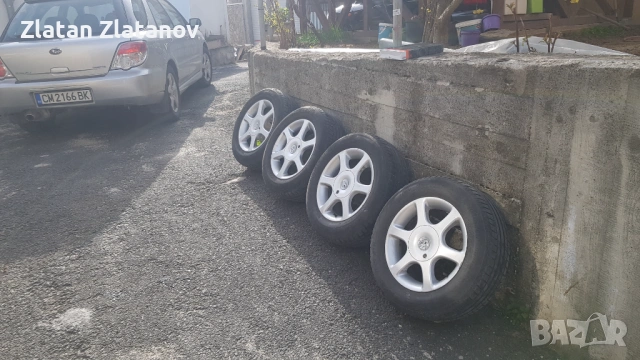 Джанти с гуми за субару