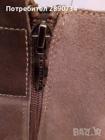 Страхотни ботуши на Tamaris, снимка 8 - Дамски ботуши - 48653230