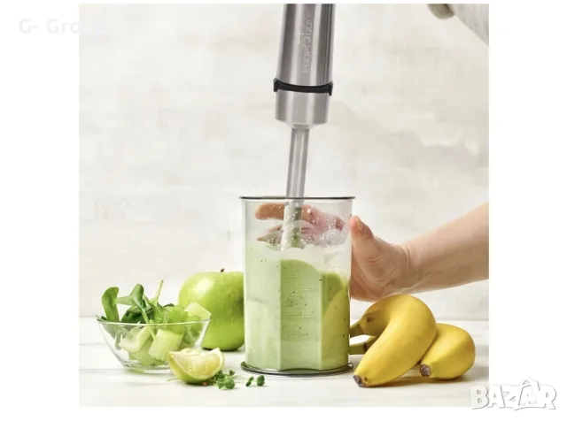 Безжичен ръчен пасатор ProfiCook (Германия) Вградена батерия(до 25 мин.работа) 200W! , снимка 8 - Чопъри и пасатори - 55971313