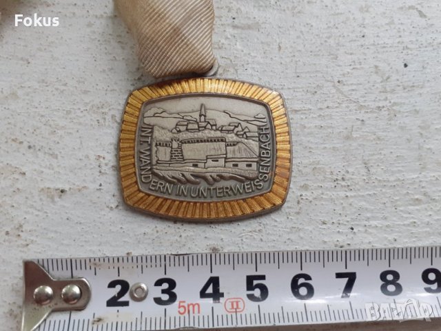 Стар антикварен медал медал, снимка 3 - Антикварни и старинни предмети - 37180143