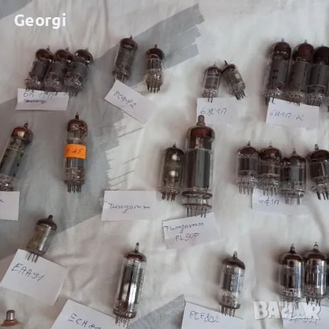 радио и телевизионни лампи, снимка 3 - Радиокасетофони, транзистори - 49764975