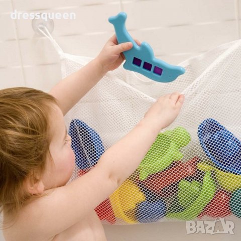 3358 Мрежа за съхранение на играчки в банята, снимка 3 - Други стоки за дома - 37485669