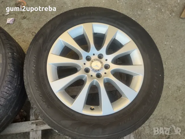18 джанти 5х112 Mercedes ML W164 GLE W166 8J et56 Оригинал, снимка 5 - Гуми и джанти - 47842620