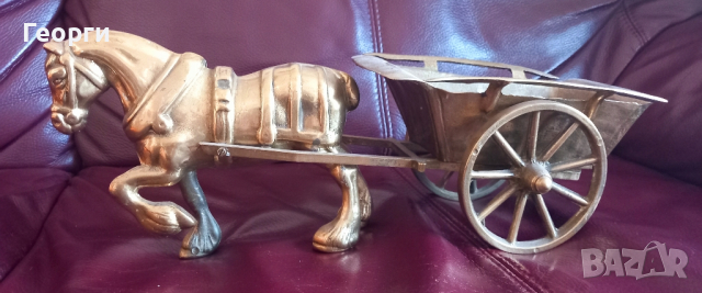 Медни стари каручки, снимка 5 - Антикварни и старинни предмети - 44512171