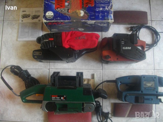 730W-720W-650W-620W-Лентов Шлайф-BOSCH/Skil/TOP CRAFT/GBM-Швейцария/Германия/Холандия/КНР, снимка 2 - Други инструменти - 37370095