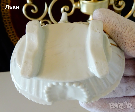 Порцеланова кутия за бижута Conta & Boehme,котки,Елен.  , снимка 6 - Антикварни и старинни предмети - 54271516