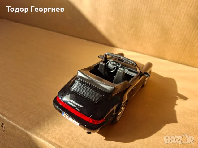 Porsche 911 1990 Norev 1:18, снимка 5 - Колекции - 56514883