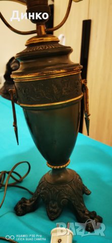 Стара немска луксозна нощна лампа , снимка 5 - Антикварни и старинни предмети - 30635605