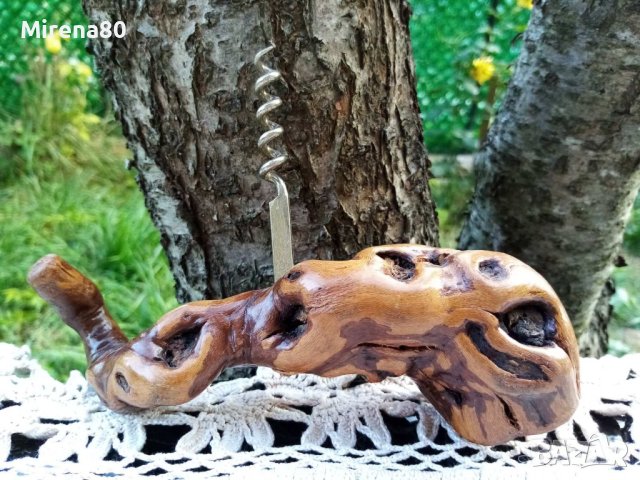 Интересен арт тирбушон, снимка 2 - Антикварни и старинни предмети - 42422826