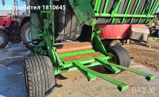Балировачка/Сламопреса John Deere 854L, снимка 9 - Селскостопанска техника - 52540746