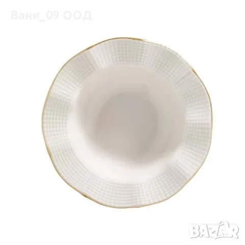 Порцеланов сервиз със златист кант , снимка 2 - Сервизи - 47670725