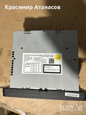 5M0035186J. Радио CD за Vw Тигуан 2014г, снимка 4 - Части - 55957251