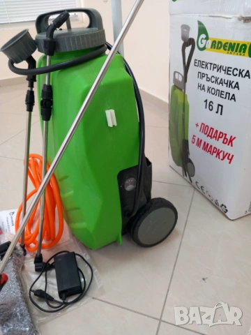 Акумулаторна пръскачка с колела Gardenia, снимка 3 - Градинска техника - 53944729