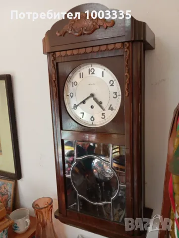 Голям Стенен часовник MAUTHE-Big ben мелодия , снимка 8 - Антикварни и старинни предмети - 49210694