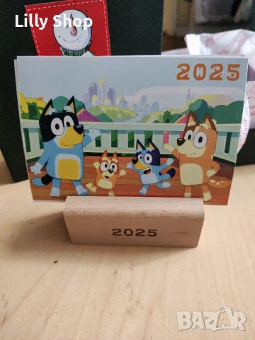 Настолно календарче Блуи / Bluey