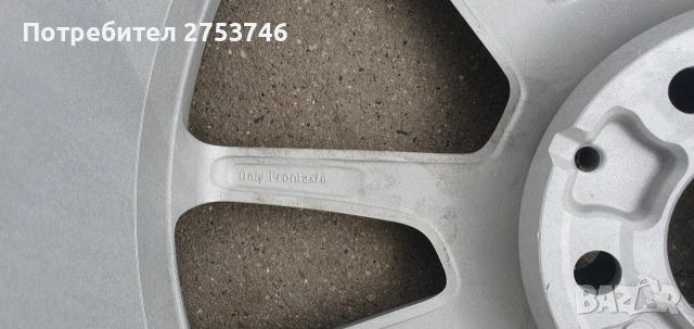 1бр Спорт пакет АМGджанта 7.5j×19.Произведена в Мексико , снимка 10 - Гуми и джанти - 54091234