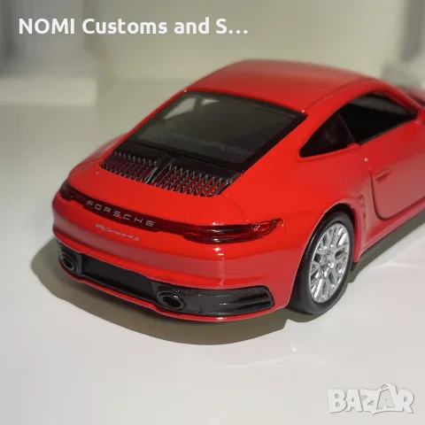 Porsche 911 Carrera умален модел, снимка 3 - Коли, камиони, мотори, писти - 52516414