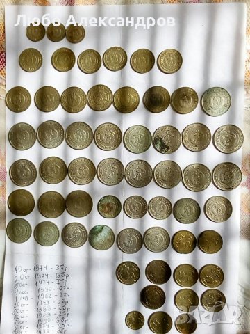 Лот стари български монети., снимка 7 - Нумизматика и бонистика - 37127116