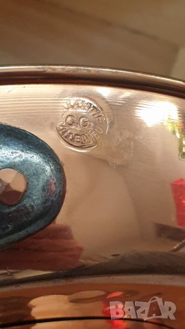 Стар барометър меден тиган, снимка 8 - Антикварни и старинни предмети - 42563567