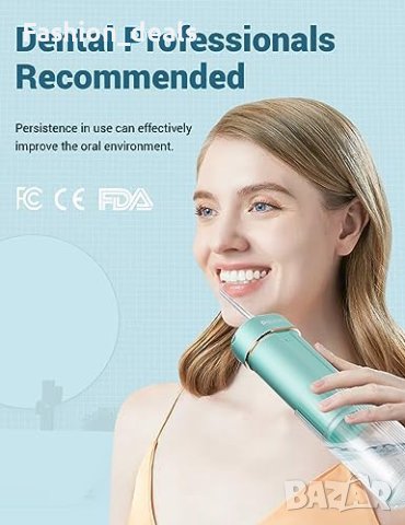 Нов флосер за почистване на зъби Безжичен дентален орален иригатор, снимка 6 - Други - 42244238