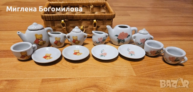 Детски керамичен комплект за сервиране, снимка 6 - Играчки за стая - 54305739