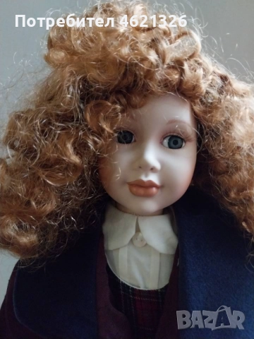 Винтидж порцеланова кукла на Х. Самюел Линдзи, колекционерска лимитирана серия като нова, снимка 9 - Декорация за дома - 52069242