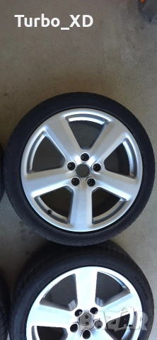 Продавам 18" Audi 5-spoke джанти за A4 B6/B7, снимка 4 - Гуми и джанти - 54091584
