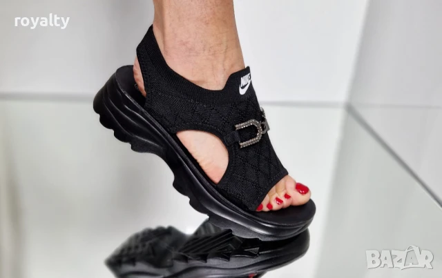 Маркови черни дамски сандали , снимка 15 - Сандали - 50947494