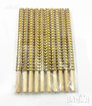 10 бр клечки за близалки с камъчета лолипопс cake pops кейк попс, снимка 5 - Други - 35053248