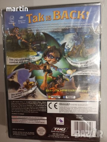 Nintendo GameCube игра Tak 2: The Staff of dreams, НОВА (sealed), снимка 2 - Игри за Nintendo - 42195228