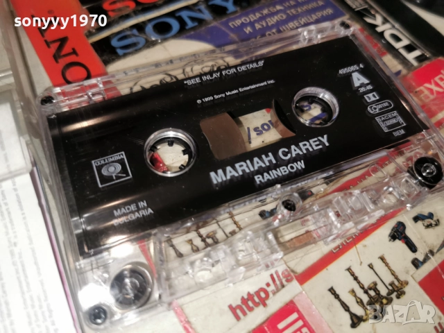 MARIAH CAREY-ORIGINAL TAPE 0912252231, снимка 2 - Аудио касети - 52713966