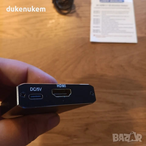 HDMI 2.1 суич/сплитер 8K – двупосочен, алуминиев корпус, снимка 10 - Суичове - 53242841