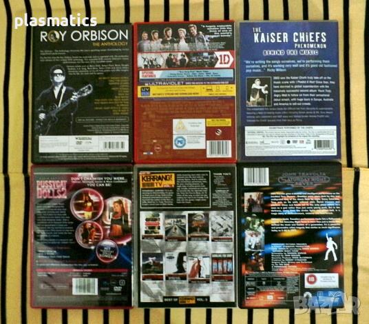 DVD-та – Roy Orbison, One Direction, John Travolta, Pussycat Dolls . . ., снимка 4 - DVD дискове - 44696568