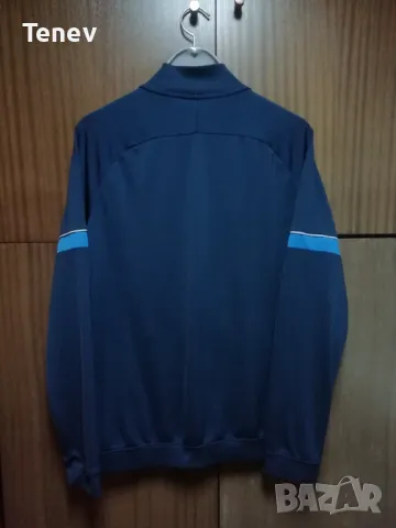 Nike оригинално ново мъжко тъмносиньо горнище размер L спортно , снимка 2 - Спортни дрехи, екипи - 49535522