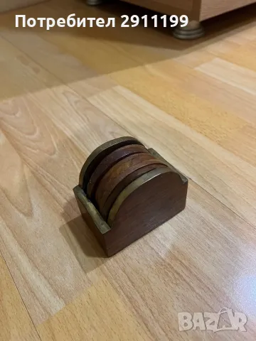 Дървени поставки / подложки за чаши, снимка 5 - Други - 48070085