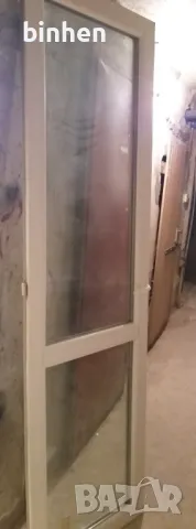 Бяла PVC врата размер 69 × 223 см., снимка 2 - Дограми - 50436715