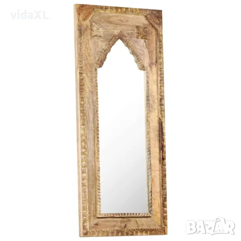 vidaXL Огледало, 50x3х110 см, мангово дърво масив, снимка 6 - Огледала - 56146693