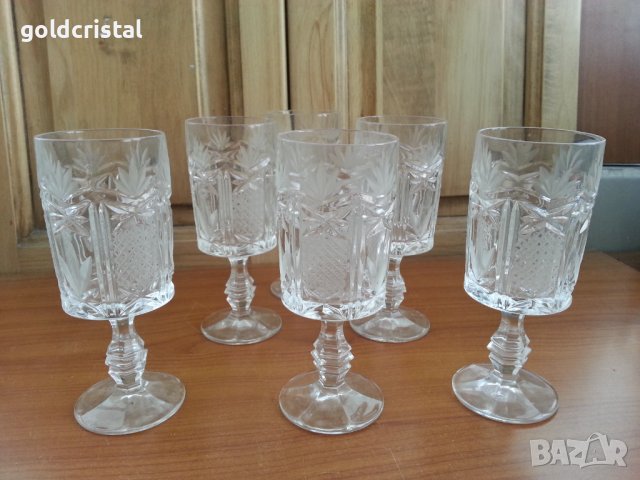 Кристални чаши, снимка 8 - Сервизи - 37544756