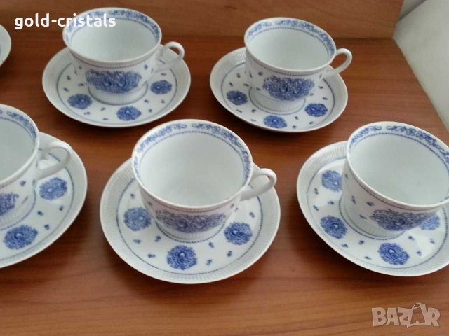 Руски порцеланов сервиз за чай ЛФЗ, снимка 11 - Антикварни и старинни предмети - 29631226