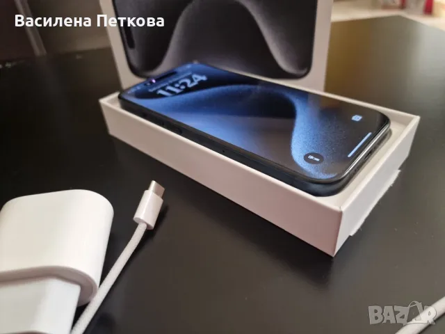 iPhone 15 Pro Midnight Blue - 128GB, снимка 1