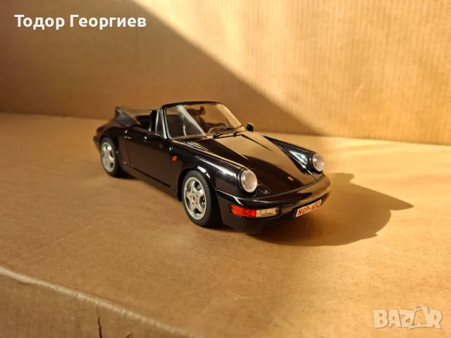 Porsche 911 1990 Norev 1:18, снимка 8 - Колекции - 56514883