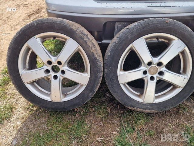 Лети джанти 5 × 110 ×17, снимка 2 - Гуми и джанти - 53936279