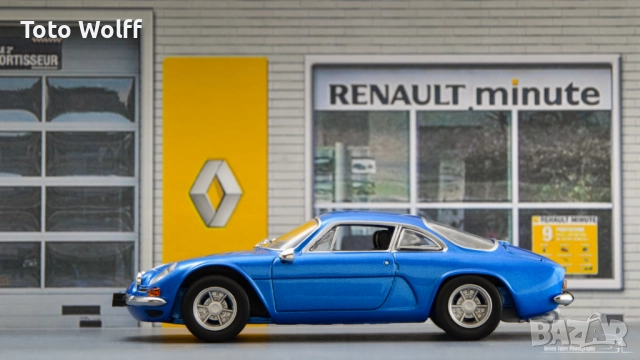 Renault Alpine A110 '1971 - Minichamps (Maxichamps) - 1/43, снимка 9 - Колекции - 52669417
