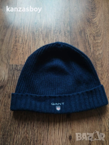 Gant Вълнена шапка - мъжка вълнена шапка , снимка 4 - Шапки - 52887129
