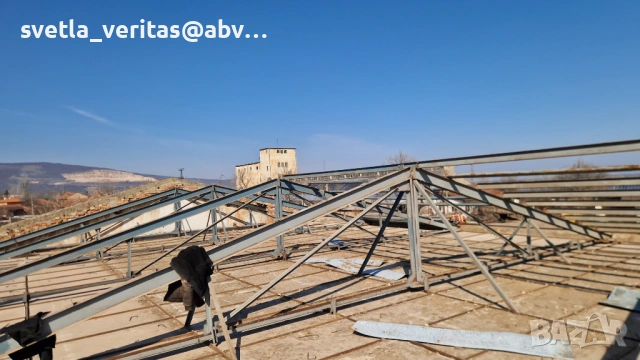 Хале 8 ферми, 16 колони и 140 столици, снимка 3 - Производствени сгради - 54196807