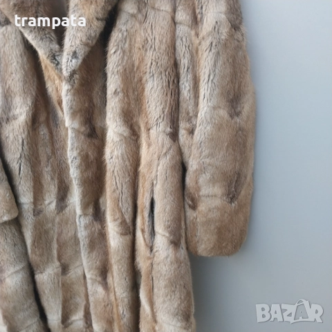 НАЙ ДОБРАТА ОФЕРТА Дамско кожено палто от естествена кожа , снимка 4 - Якета - 52612380