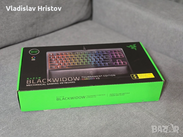 Blackwidow V2 Chroma Tournament Edition - Yellow switches